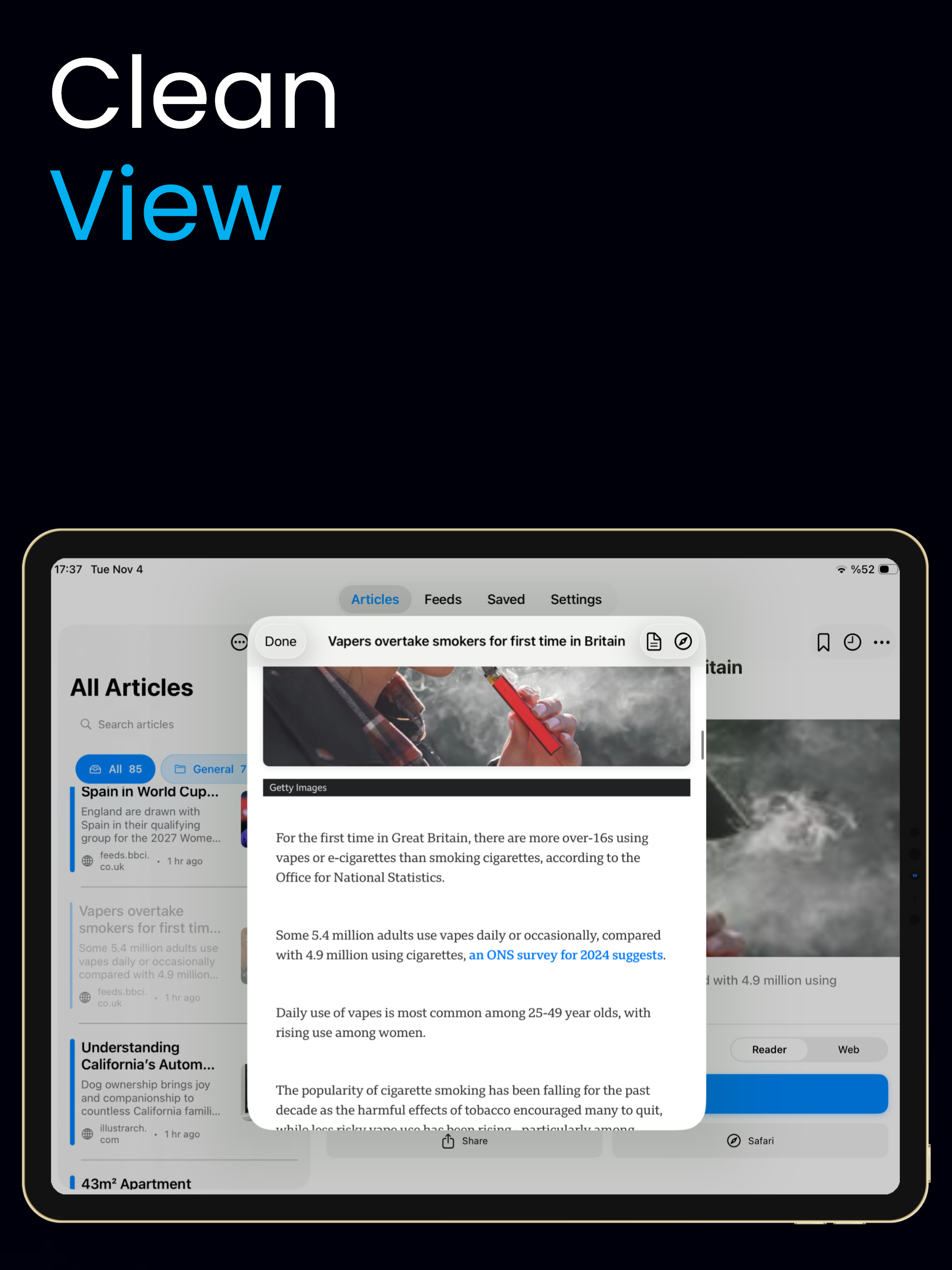 Simplio News Reader screenshot 14