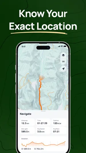 Fottur: All Hiking Trails Maps screenshot 4