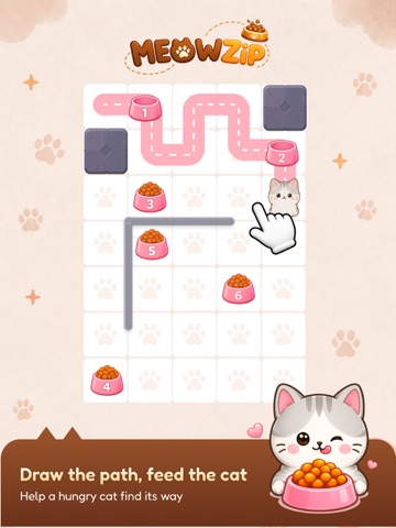 Meowzip: Cat Logic Puzzle