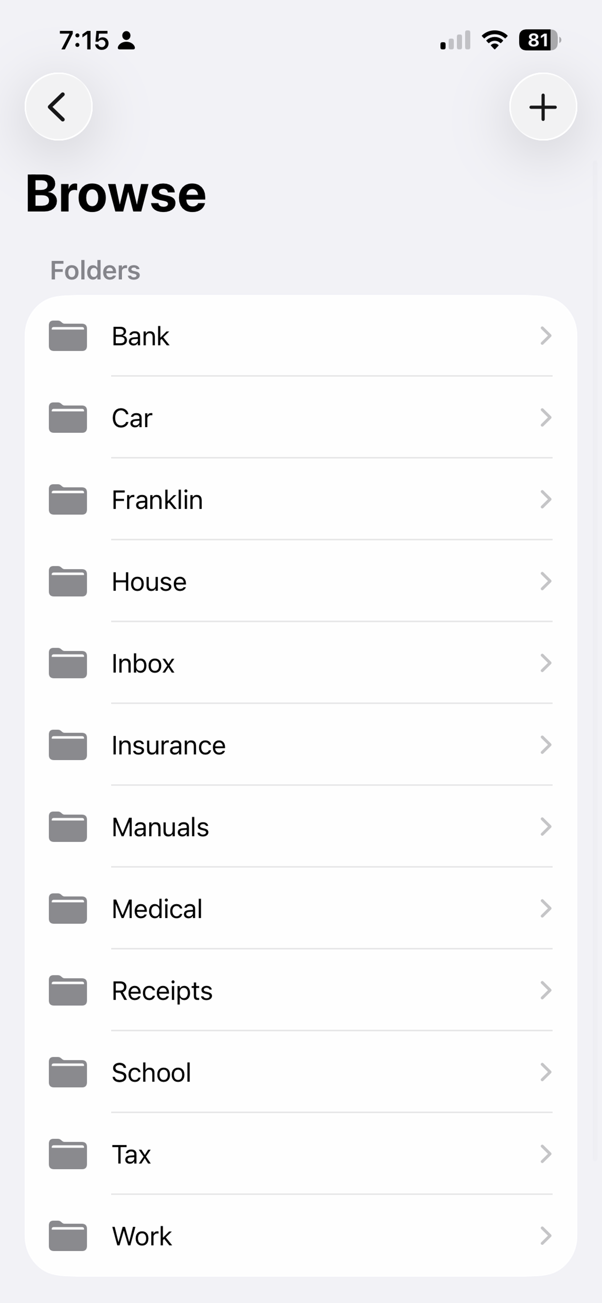 Letterly: Scan & Organise screenshot 2