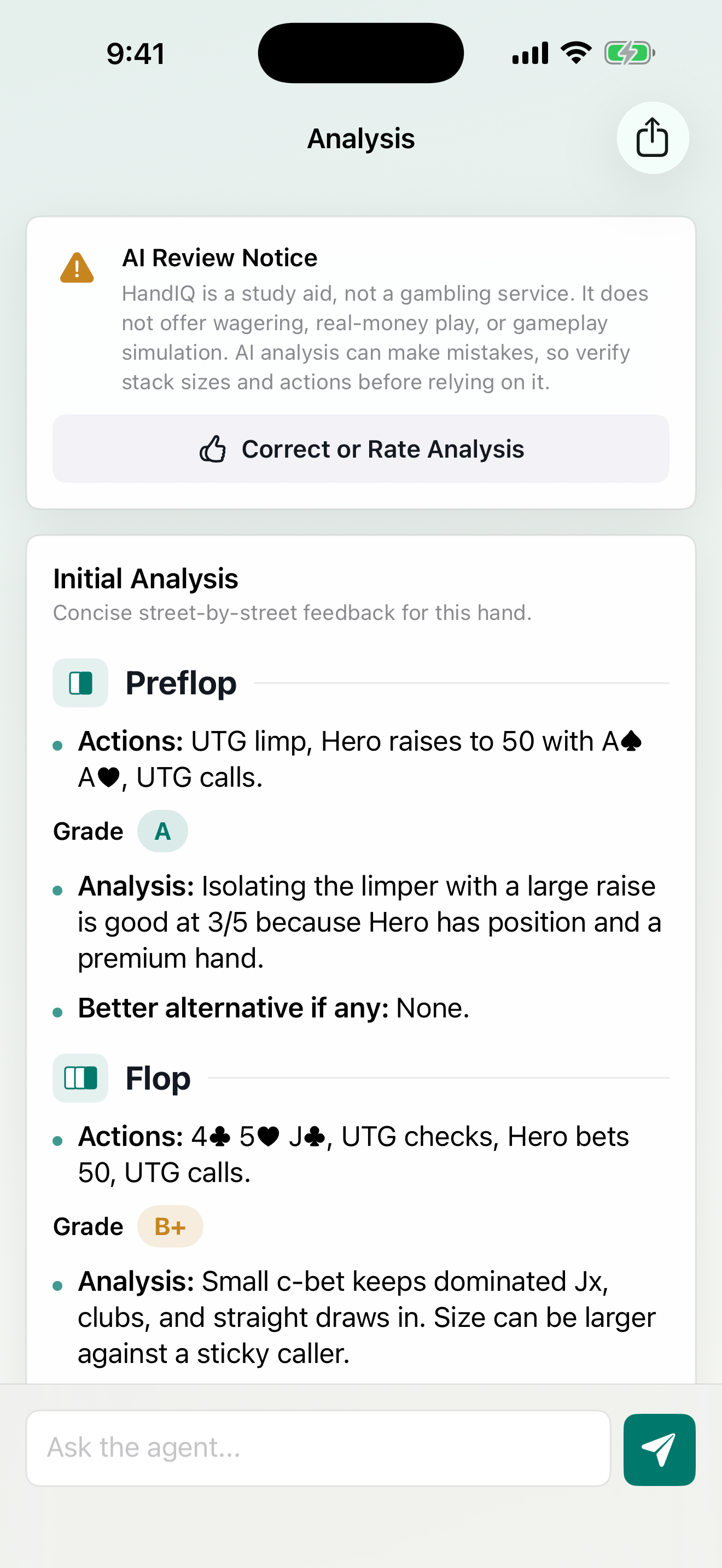 HandIQ screenshot 5