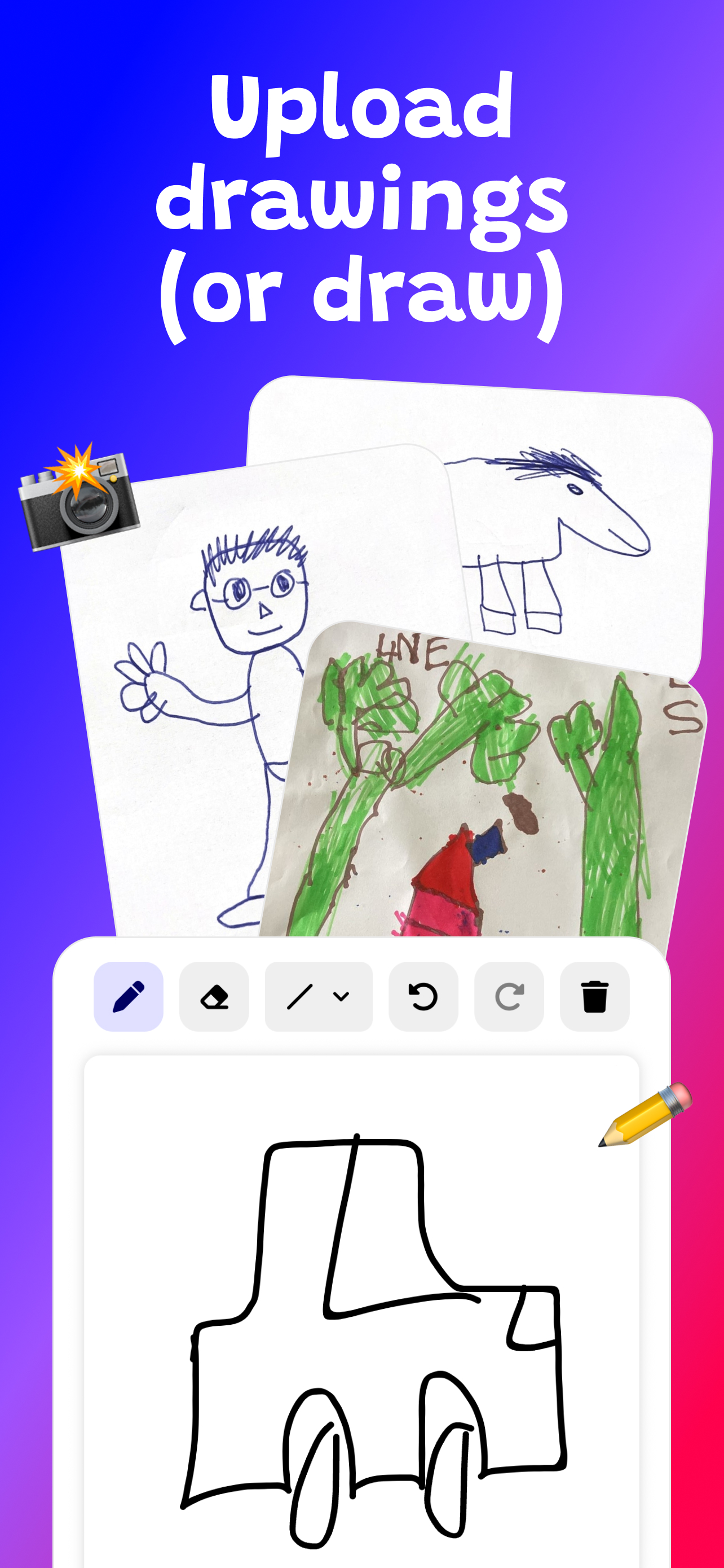 Drawings Alive AI: Doodle Art screenshot 4