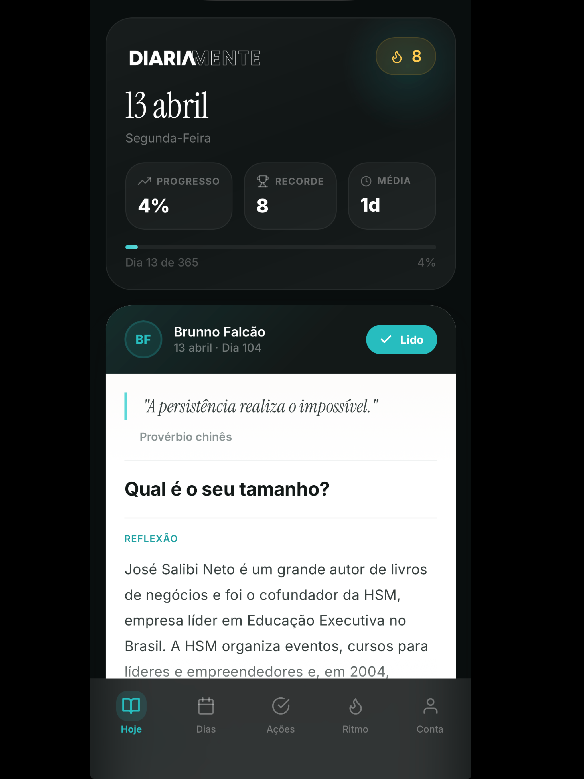 Diariamente screenshot 9
