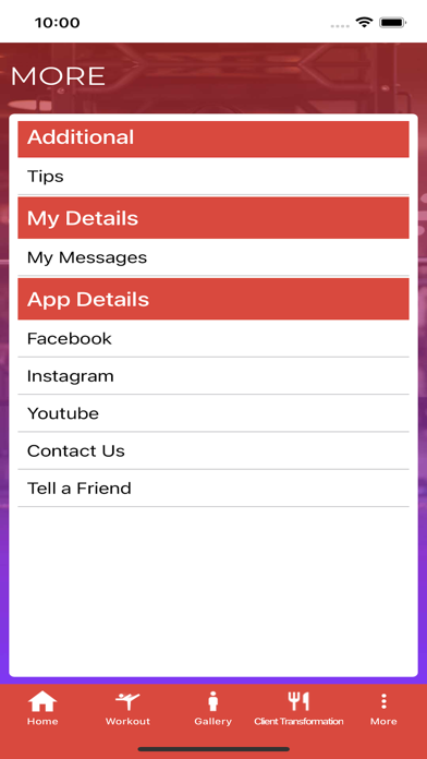 Amrit Fitness Screenshot