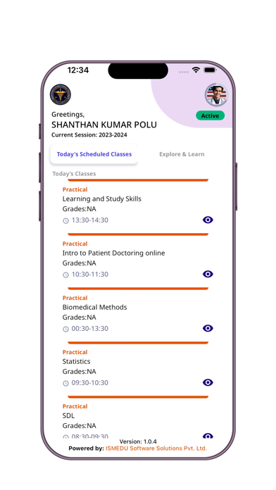 BIUStudent Screenshot