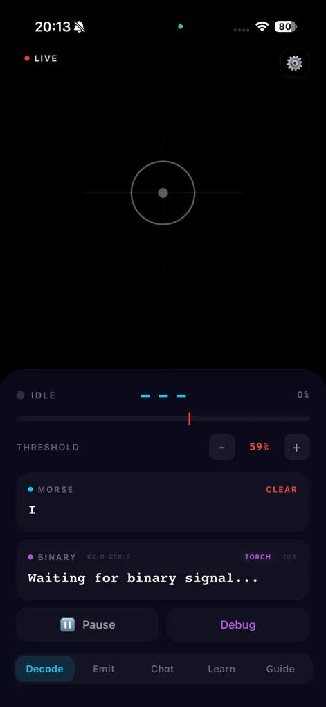 Morse Code - Decode & Chat - Utilities App | MWM
