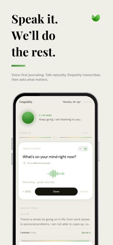 Empaithy: Your Therapy Journal Screenshot 3 of 7