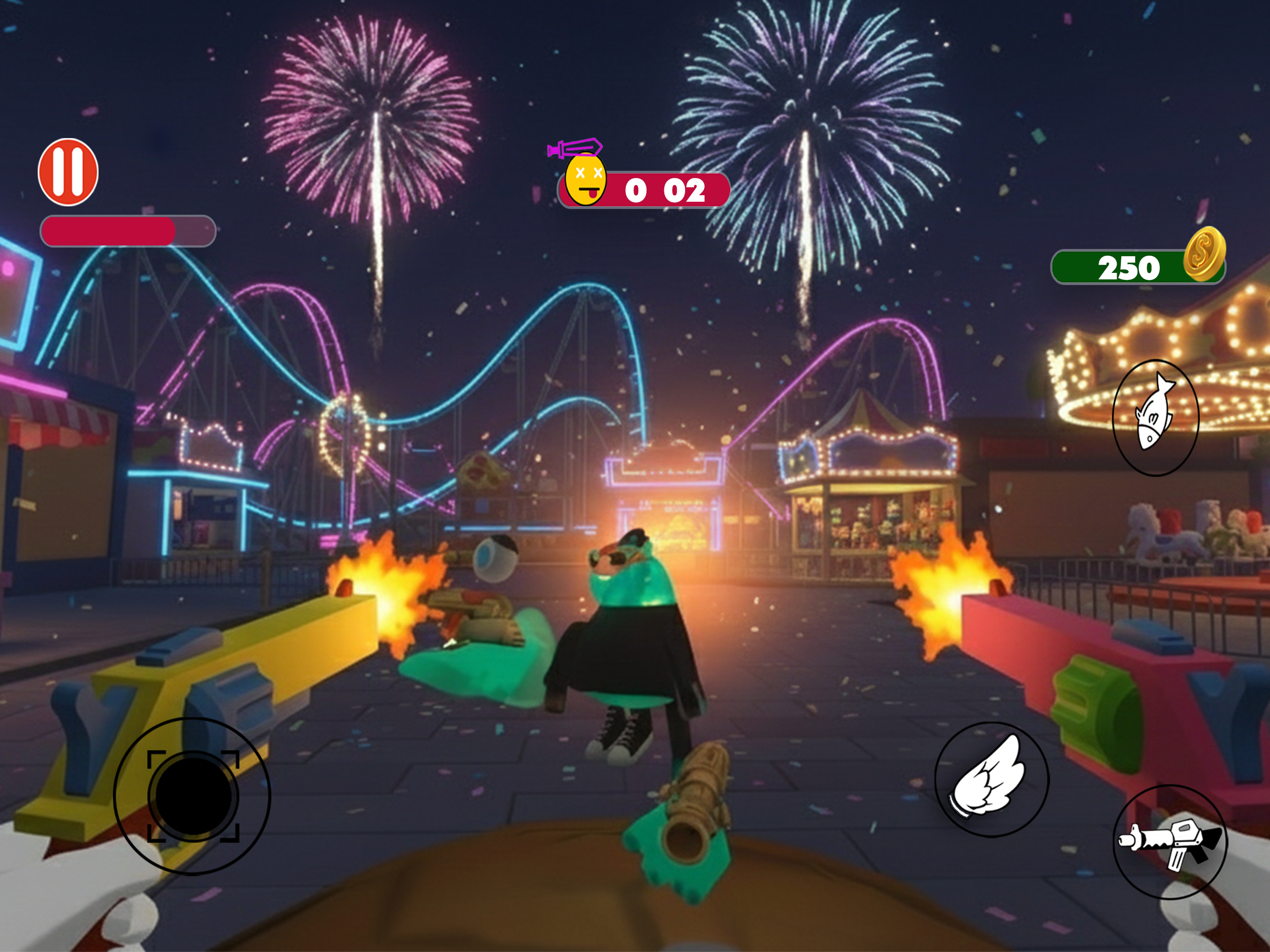 Cage Fight Zombies Chickens 3d screenshot 5