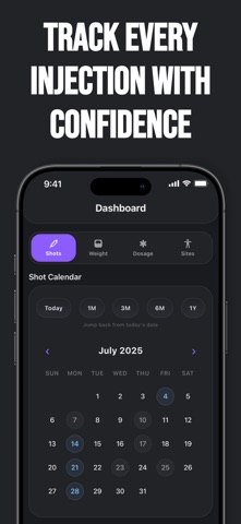 GLP 1 Tracker ‎ screenshot