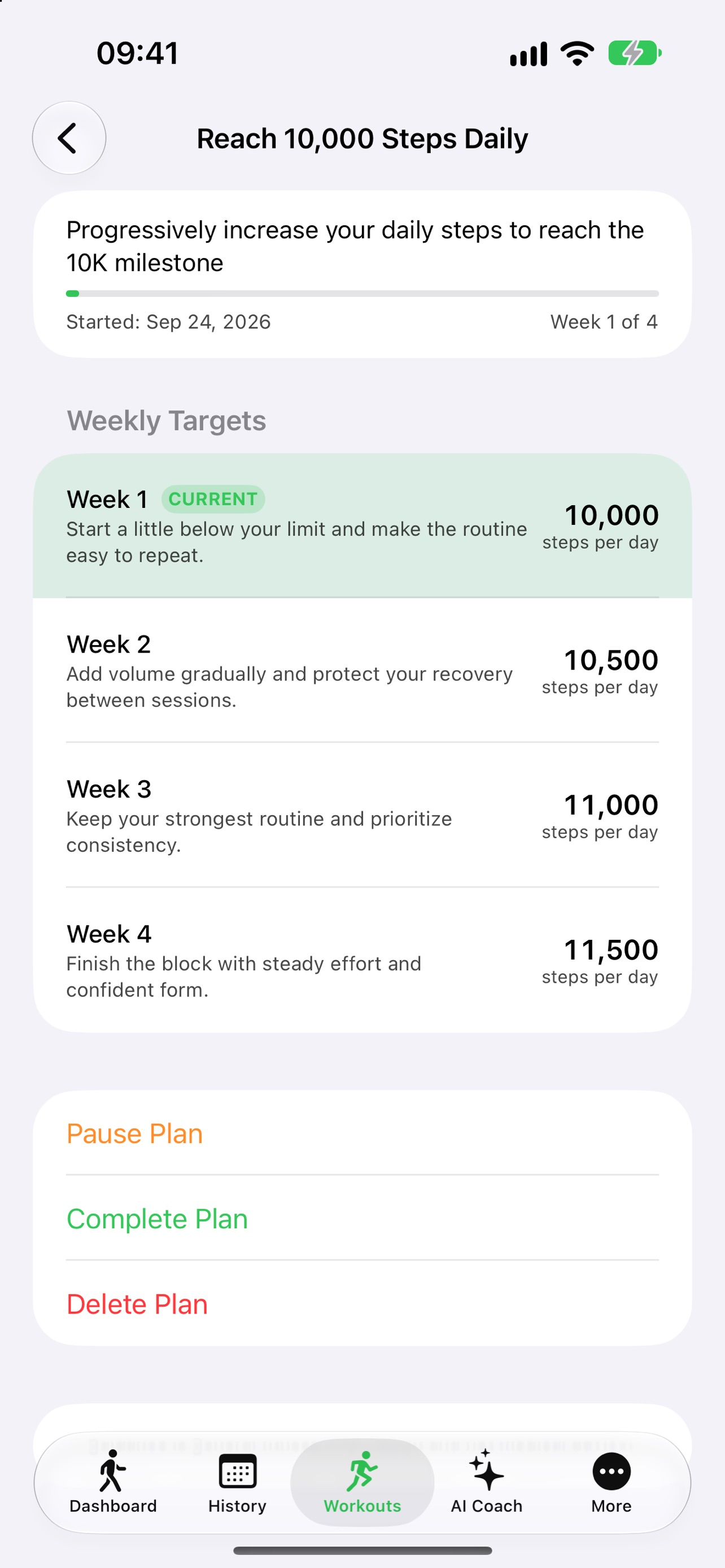 Screenshot 4 of AIPedometer