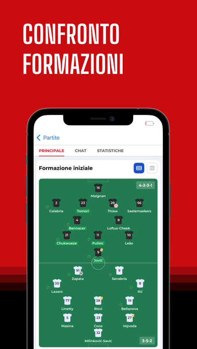 Rossoneri Live: no ufficiale Screenshot