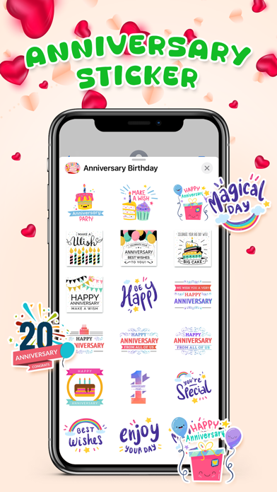 Screenshot #3 pour Anniversary & Birthday GIF