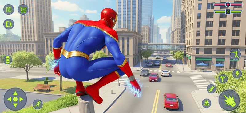 Jogo Fly Grand Superhero City screenshot 4