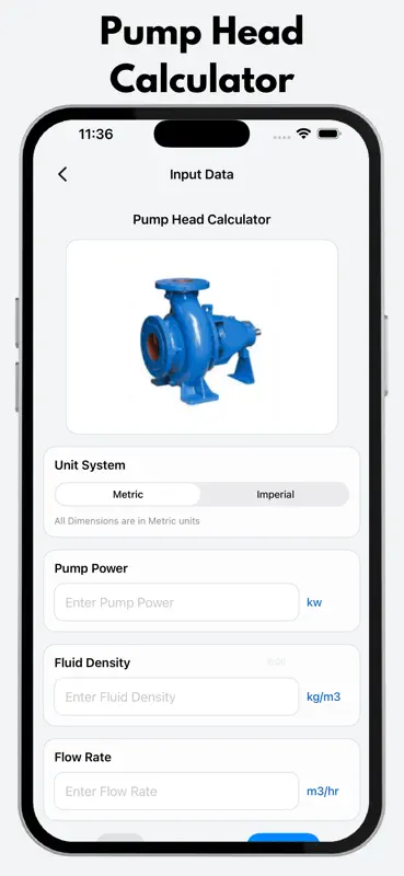Pump Calculator screenshot 3 of 8