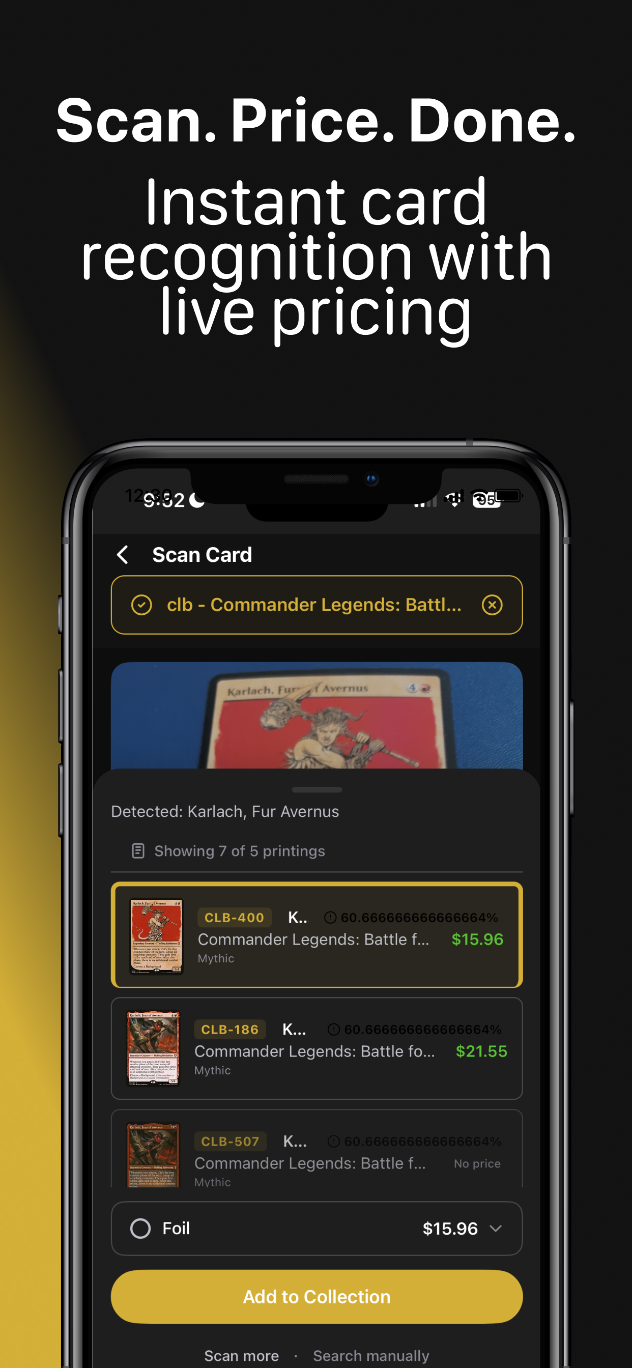 SleeveIQ: MTG Price Tracker screenshot 3