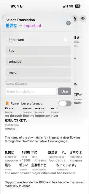Lingo Bubbles Translator screenshot 4