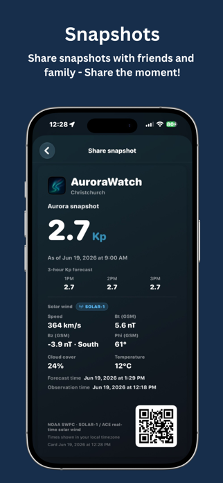 AuroraWatch: Aurora Alerts Screenshot 6 of 6