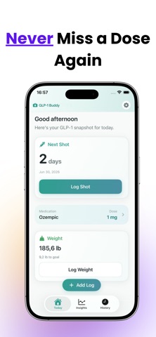 Peptide Tracker: GLP-1 Buddy Screenshot 3 of 5