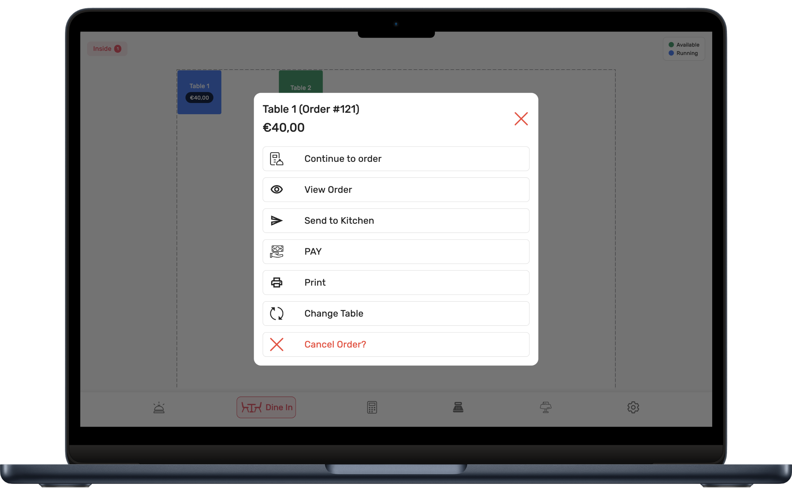 Dinemetrics screenshot 15