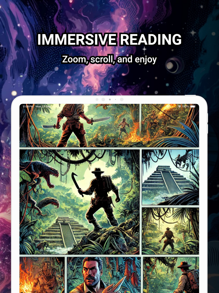 Comic Reader CBR, CBZ  PDF