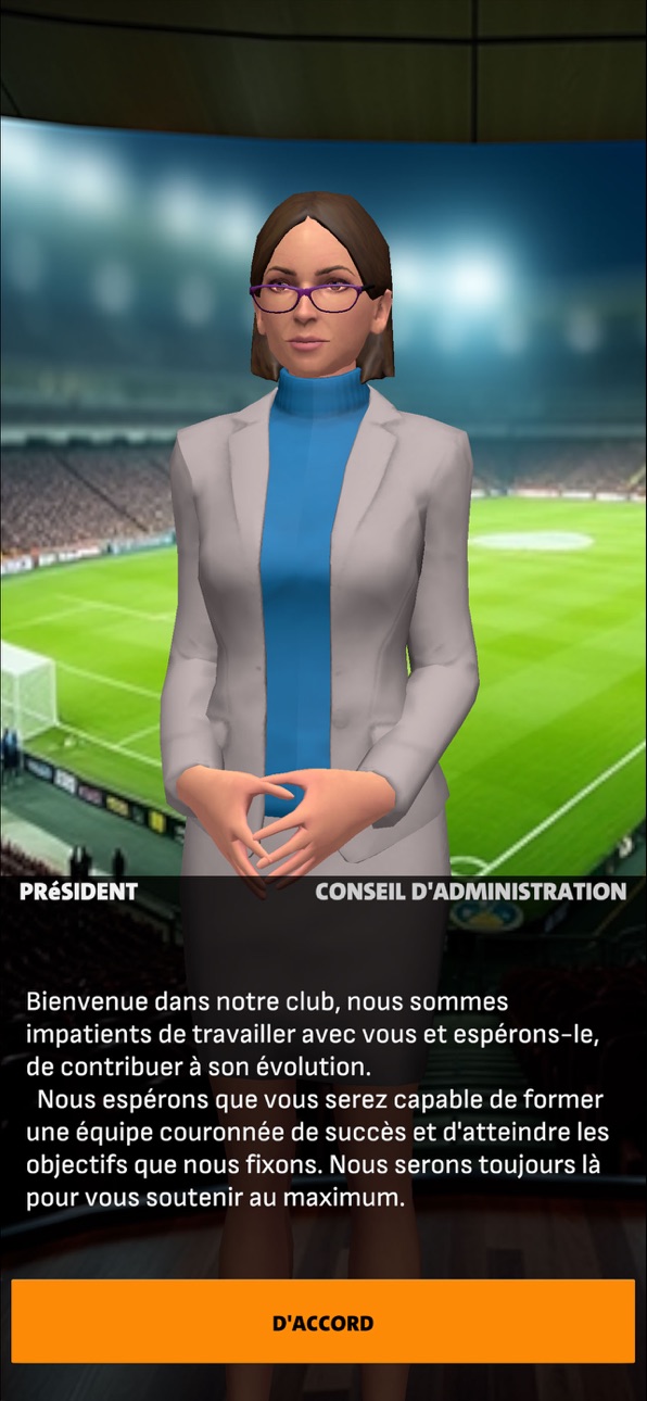 Football Club Management 2026 iOS Mod IPA screenshot 2 - iOS game interface