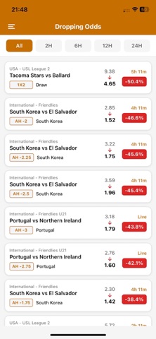 Odds Tracker: Football Lines screenshot