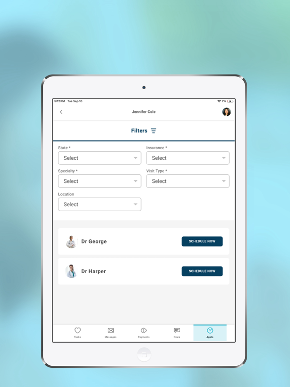 Kudo Care iPad screenshot 4 - Medical app