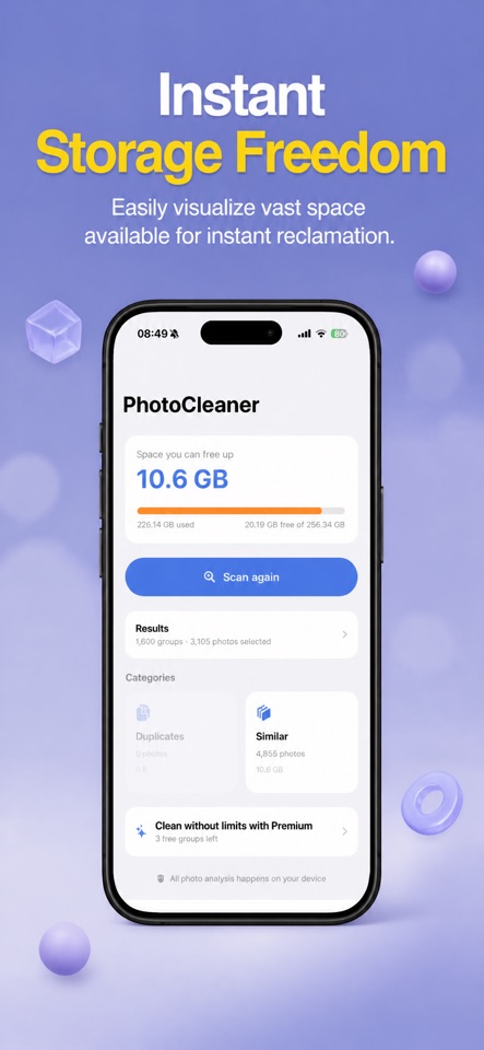 EasySimplePhotoCleaner screenshot 1