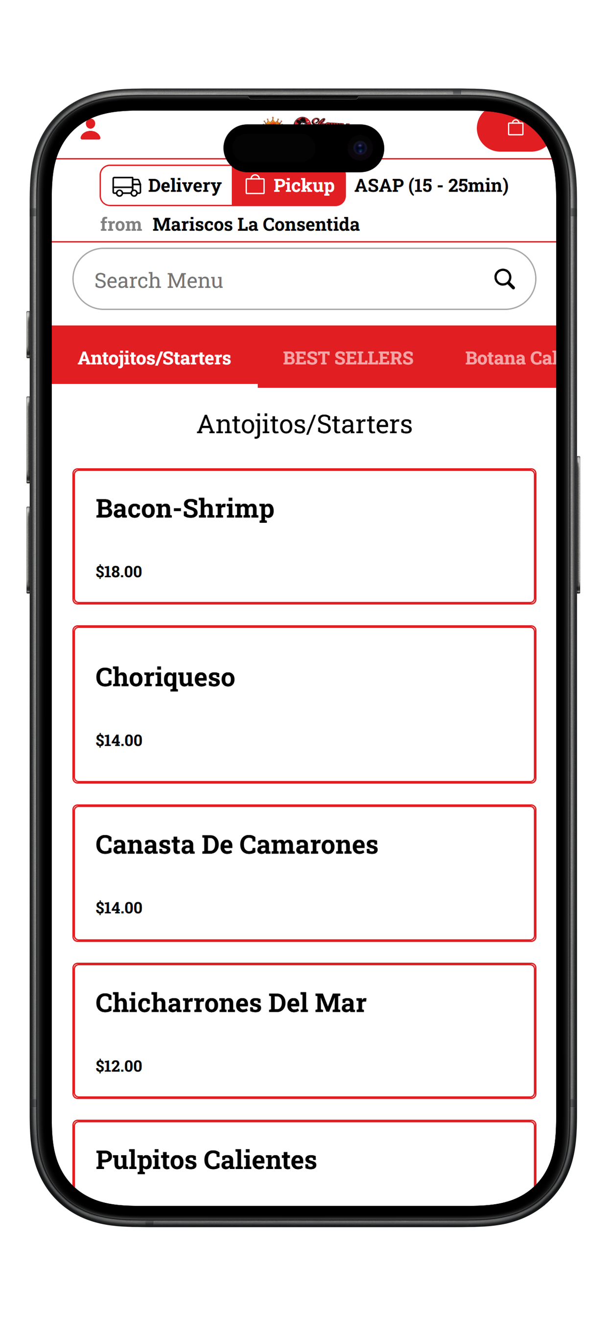 Mariscos screenshot 3