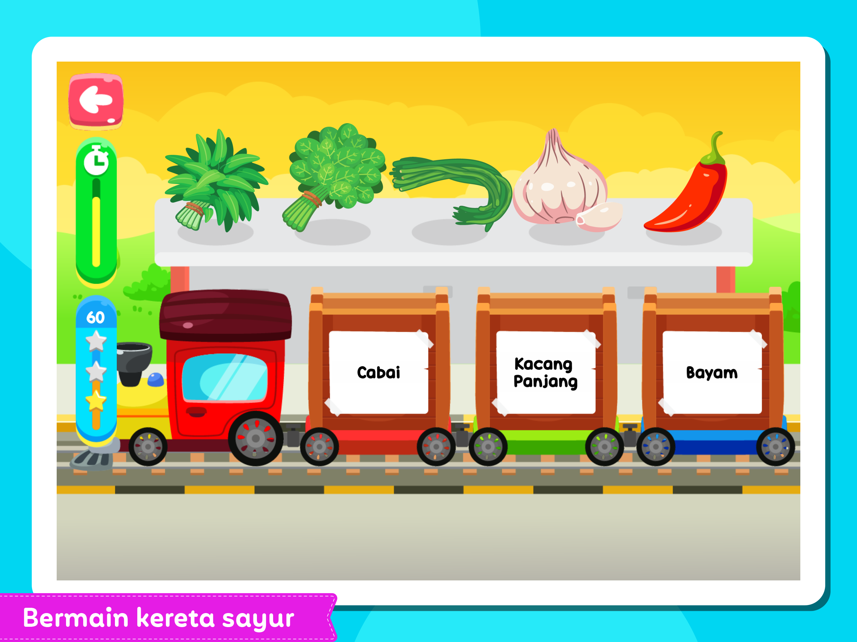 Secil Belajar Sayur