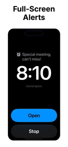 Cannot Ignore - Super Alarms iPhone screenshot