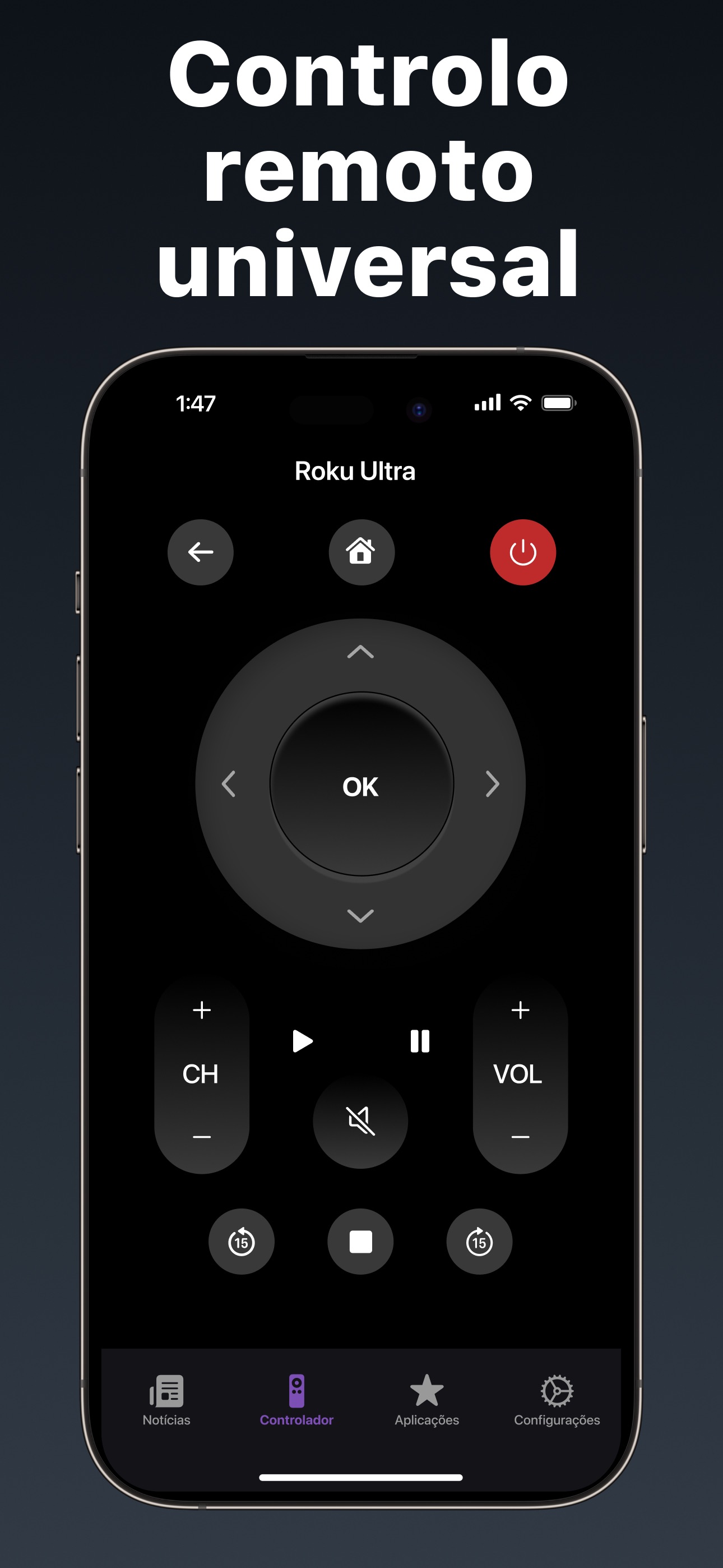 RemoteX - Controle Remoto TV screenshot 1