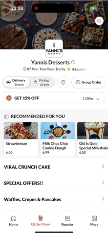 Yannis Desserts Screenshot 2 of 4