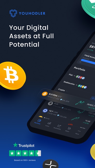 YouHodler: BTC & Crypto Walletのおすすめ画像2