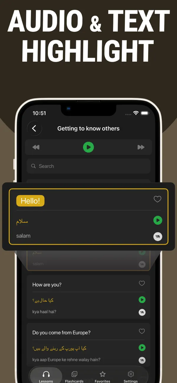Screenshot #2 pour Learn Urdu - Lentil