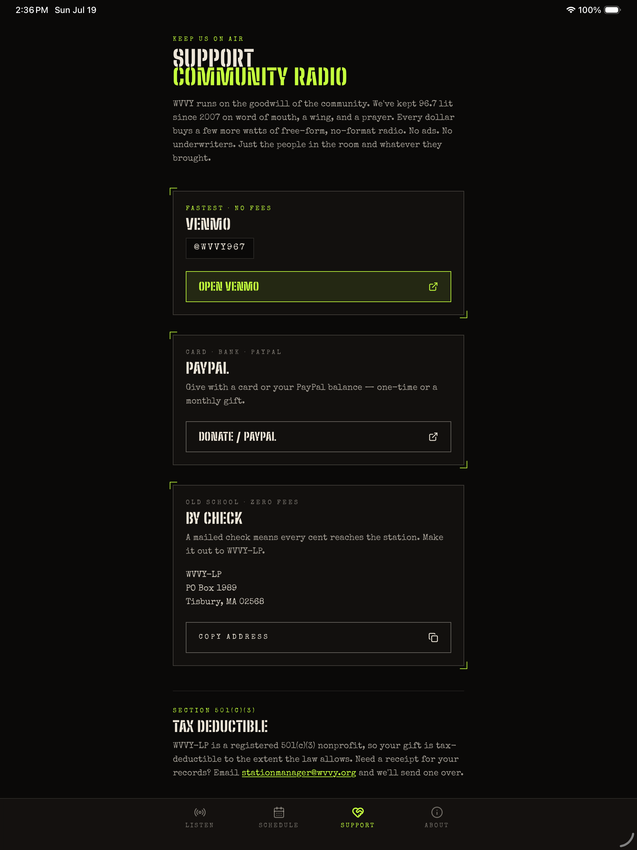 WVVY screenshot 6