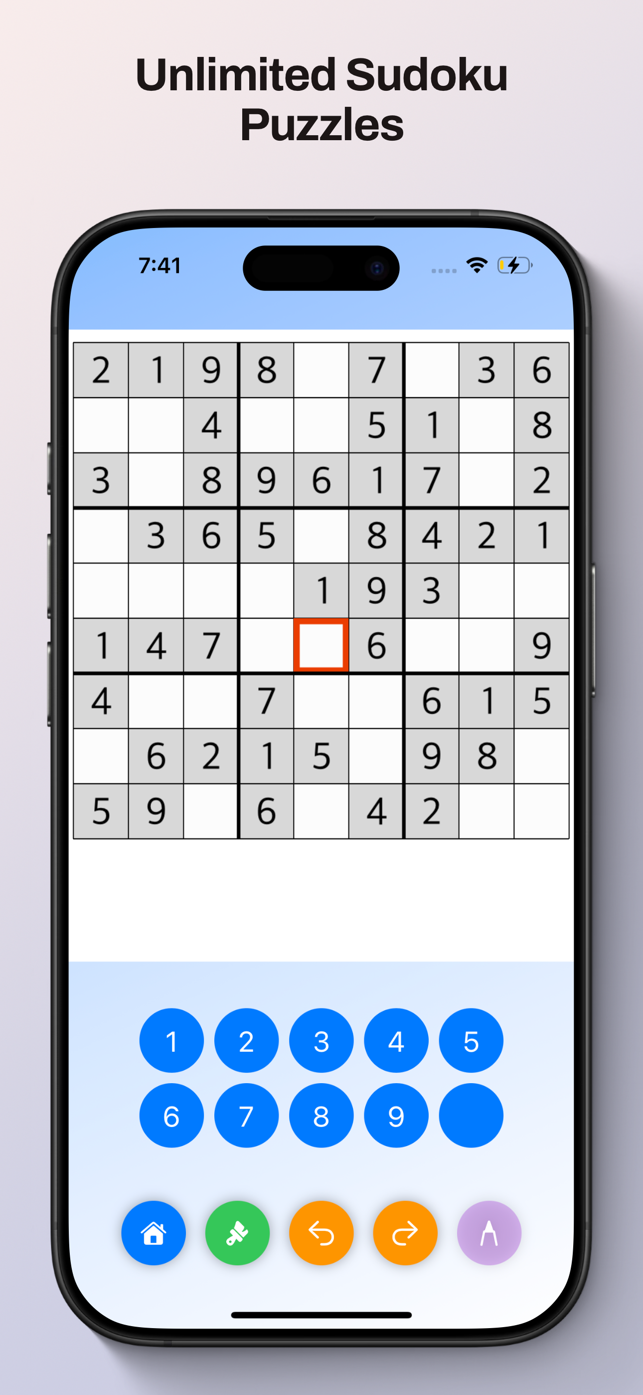 Sudoku Unlimited Puzzles