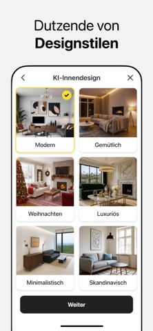 KI - Wohnungsdesign, DecAI® iPhone screenshot 6