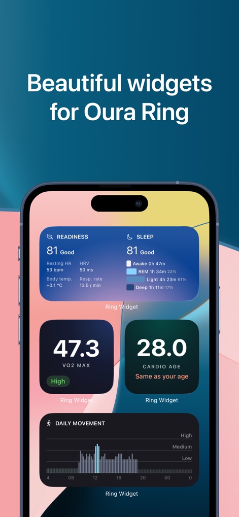 Ring Widget - Health & Fitness App | MWM