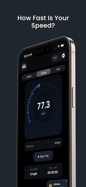 Speed Tracker: Speedometer GPS screenshot 1