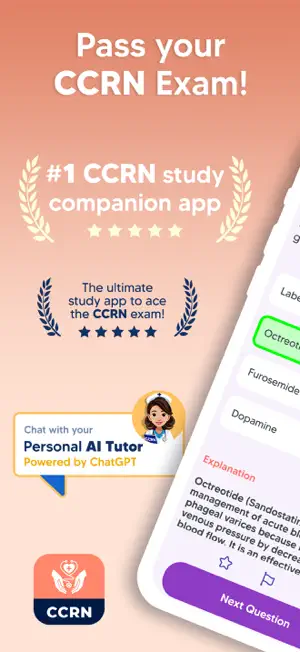 CCRN Test Prep: Pass 2025 Exam screenshot 1