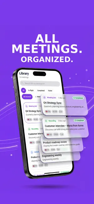 MinutesMaster: AI Notetaker screenshot 3