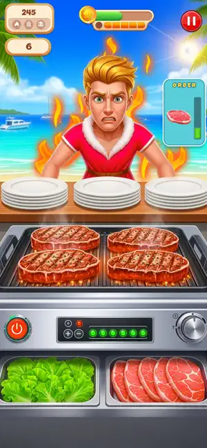 Crazy Food Chef Cooking Games screenshot 4