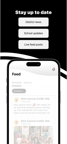 Illini Central CUSD 189 iPhone screenshot