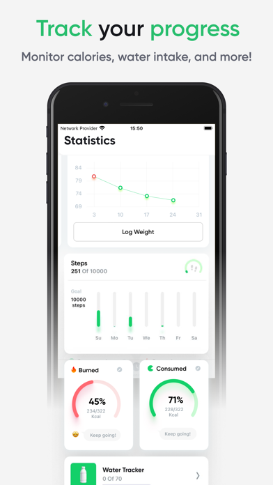 Fit4Me: Workout & Weight Loss Screenshot