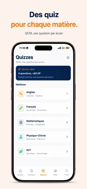 AlloSujets: BAC 2 & 1, BEPC screenshot 3