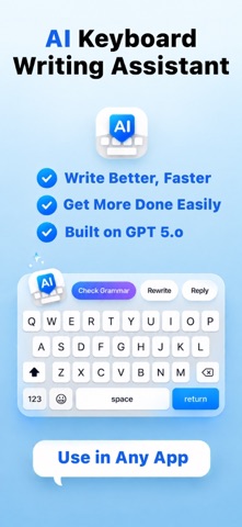 Type Now: AI Keyboard Writer Screenshot 1 of 8