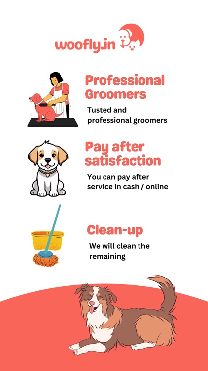 Woofly - Doorstep Grooming App
