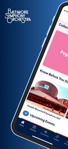 Baltimore Symphony App Screenshot 1 of 5
