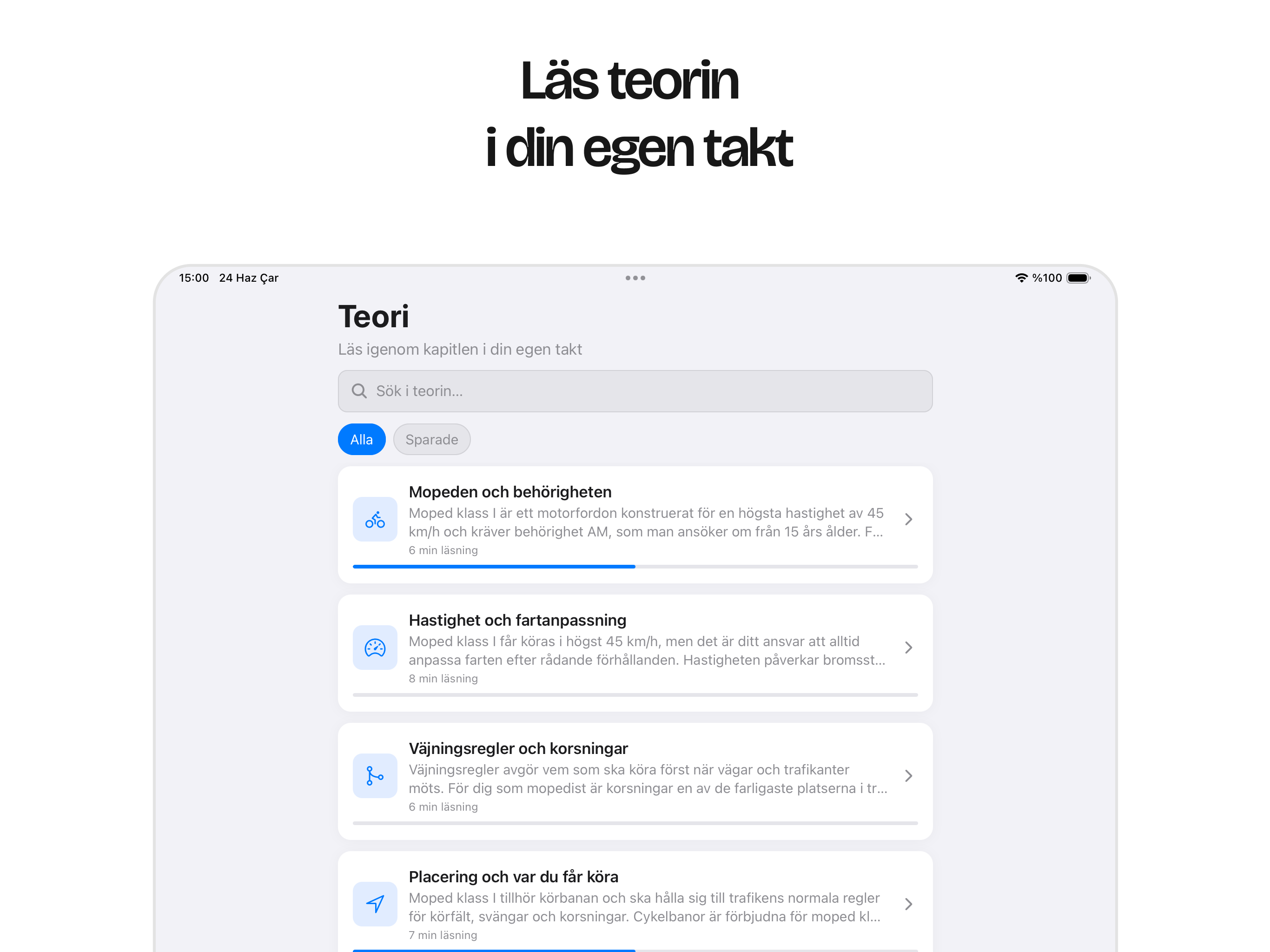 MinKörkort – Moped AM Teori screenshot 12